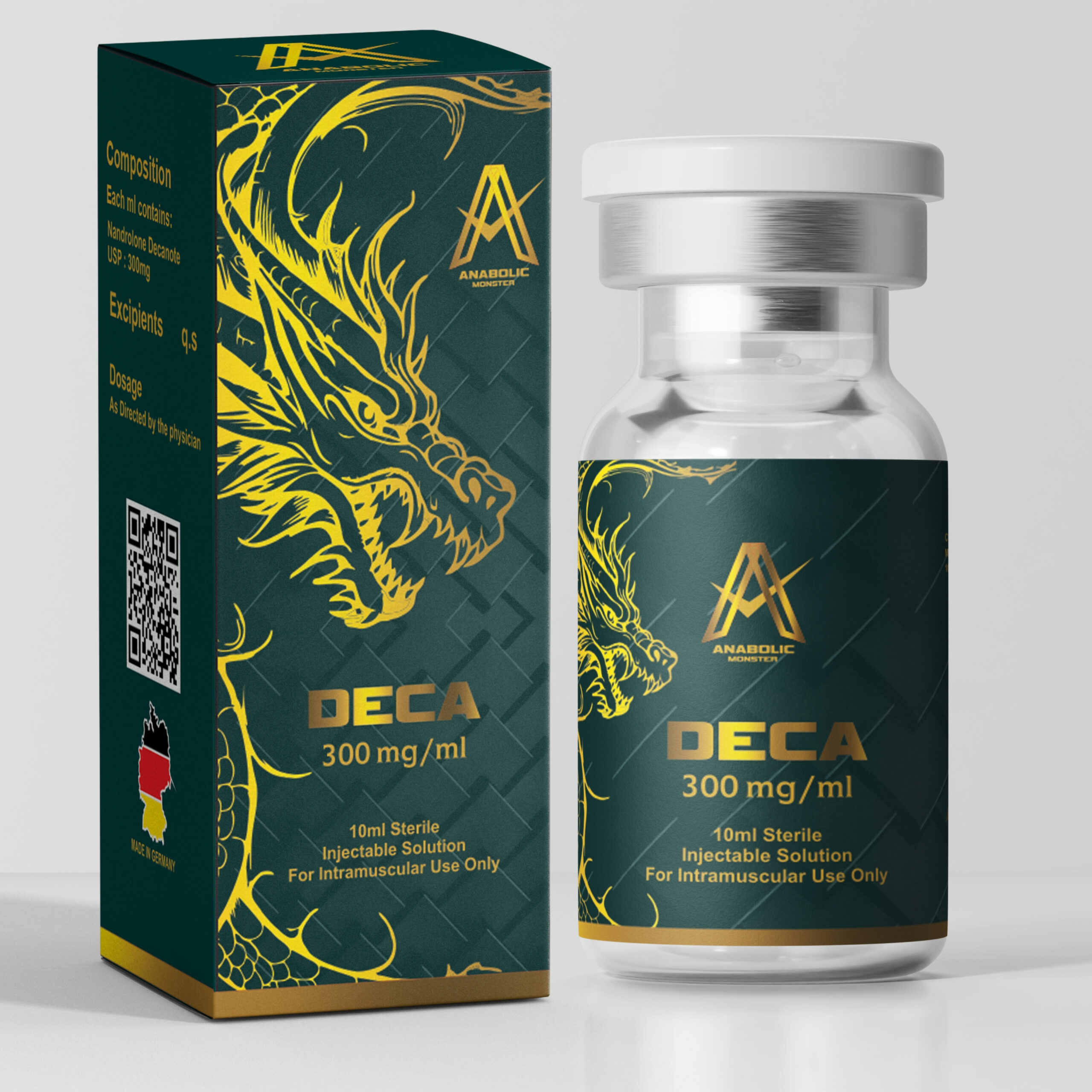 deca 300mg per ml injectable vial